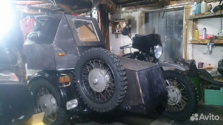 Зимняя коляска для мотоцикла урал\днепр