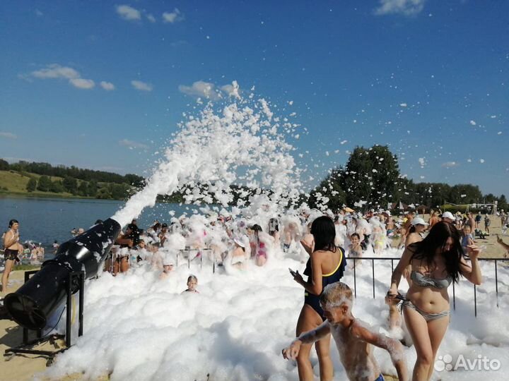 Пенная дискотека Пенное шоу Пенная пушка