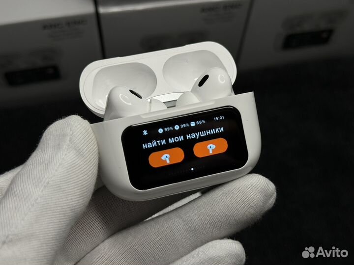 Новые наушники AirPods Pro 2 2024 с экраном