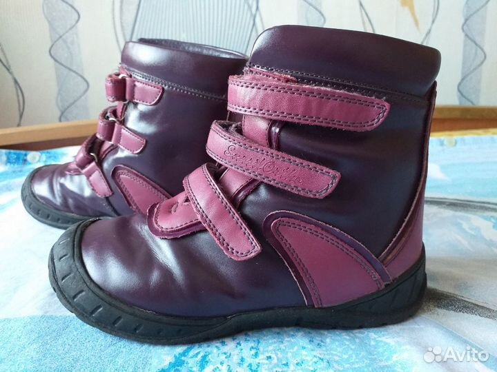 Полусопожки зимние на девочку р 31