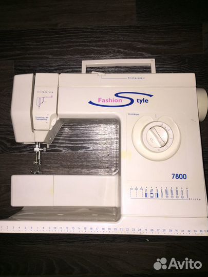 Швейная машина fashion style 7800