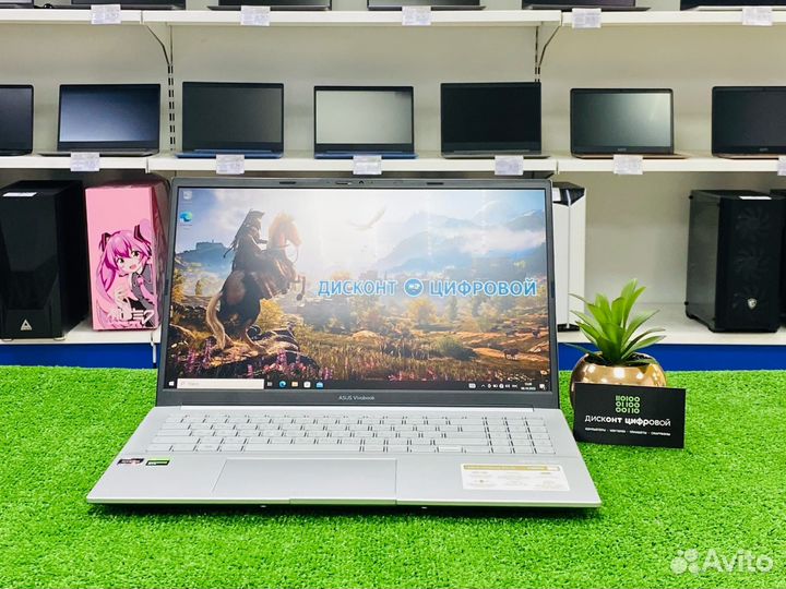Ноутбук Asus Vivobook Pro 15/Ryzen 5/1650/SSD 512G