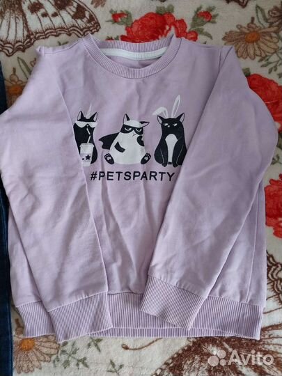 Вещи пакетом на девочку 110-116