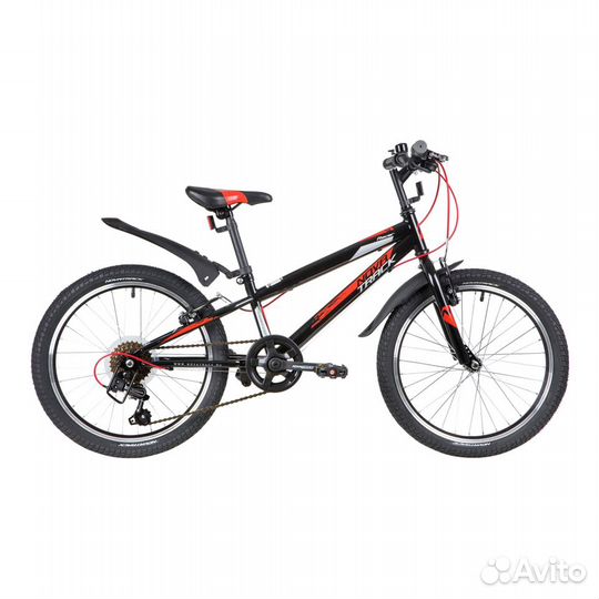 Велосипед Novatrack Racer 20 (черный)