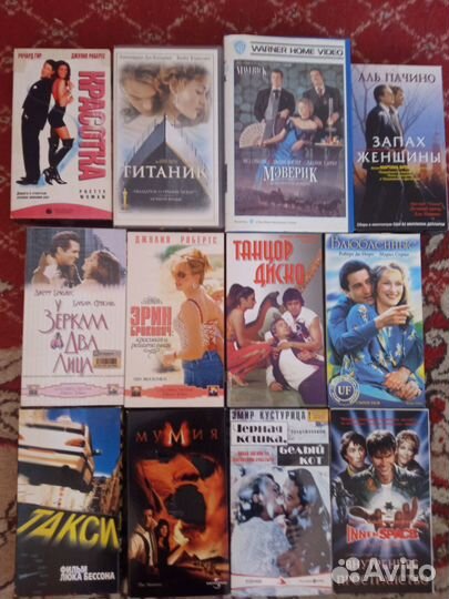 Видеокассеты vhs фильмы и мультфильмы Цена разная