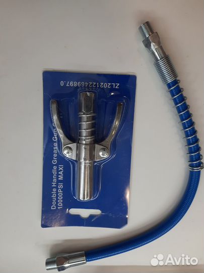 Насадка на плунжерный шприц для смазки