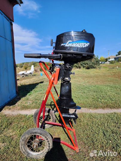 Лодочный мотор gladiator G5FHS 5 л.с. двухтактный