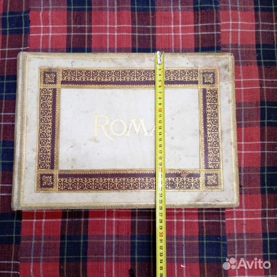 Книга Альбом Иллюстрации Рим Roma До 1917 г