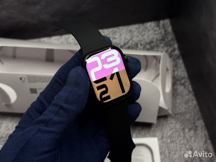 Новые Apple watch 10 - С Яблочком при включении