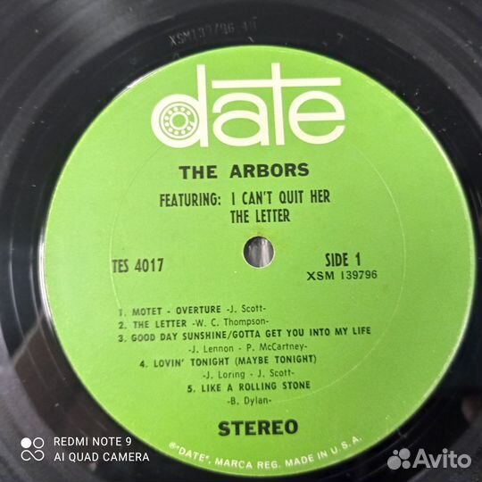 The Arbors – Featuring: I Can't Quit Her.LP,USA