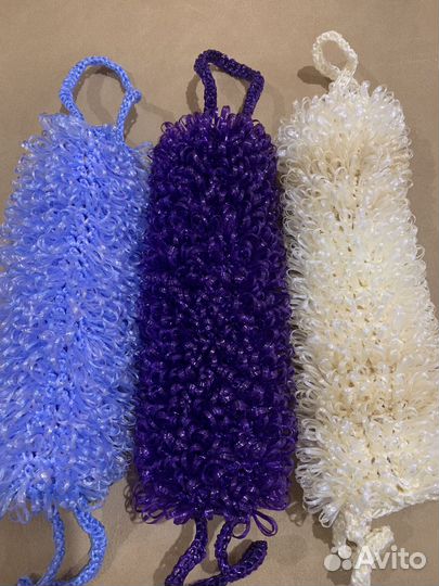 Мочалка ручной работы