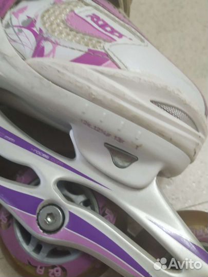 Роликовые коньки Roces раздвижные и защита