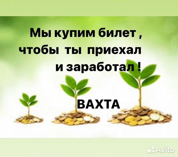 Работа с проживанием и питанием разнорабочий