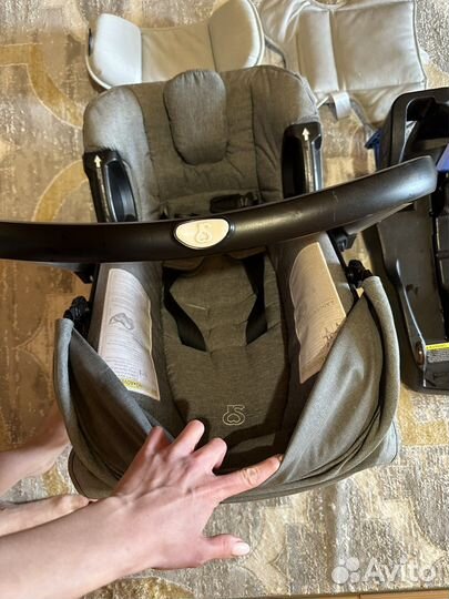 Коляска автокресло doona с базой isofix