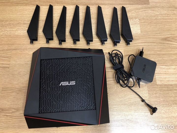 Комплект Asus RT-AC5300 + Asus RP-AC68U