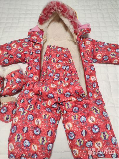 Зимний комбинезон для девочки