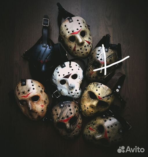 Лот из 7 масок Джейсона