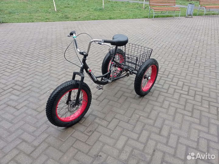Трехколесный велосипед для взрослых бу