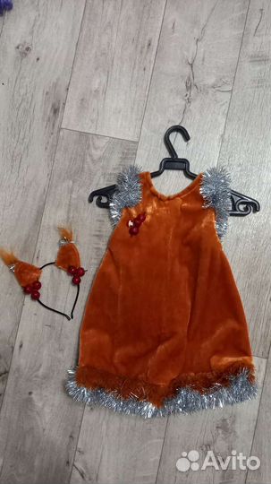 Костюм белочки 110-116 размер