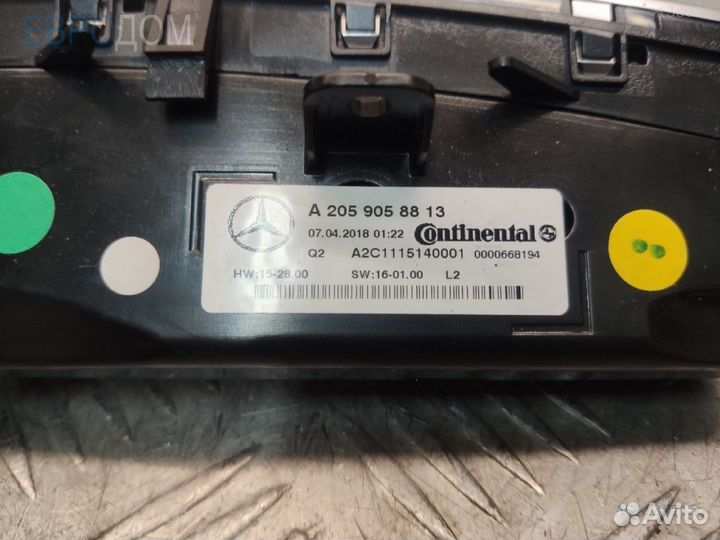 Блок печки климат на mercedes W205 s1135715