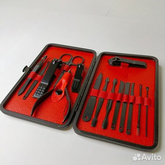 Набор для маникюра и педикюра 15 предметов