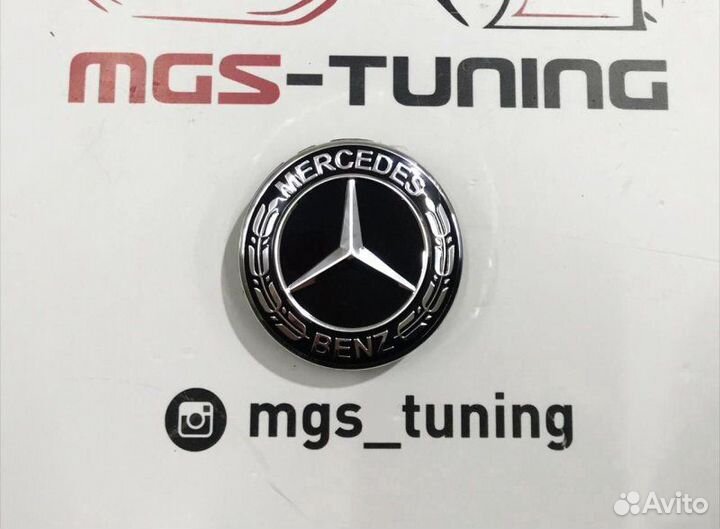Колпачок Mercedes Benz Classic new черный 1 шт