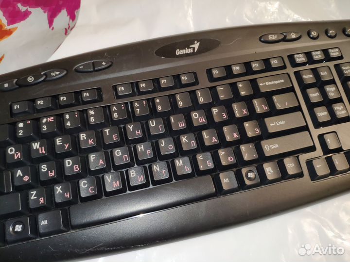 Клавиатура Genius kb 600 беспроводная, с нюансом