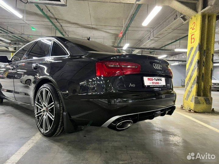 Обвес RS6 для Audi A6 C7 11-14 Ауди А6 рс6 Ц7