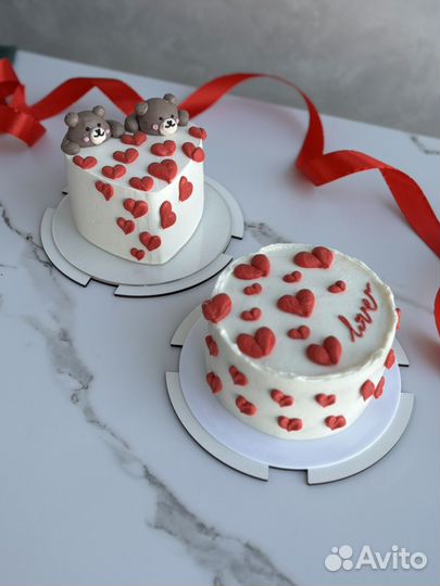 Бенто торт на 14 февраля