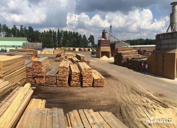Деревообрабатывающий цех в 70 км от Москвы