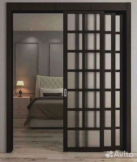 Каскадные межкомнатные раздвижные перегородки