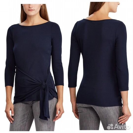 Ralph Lauren топ лонгслив новый 40-42 хлопок модал