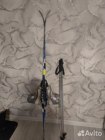 Лыжи беговые с ботинками