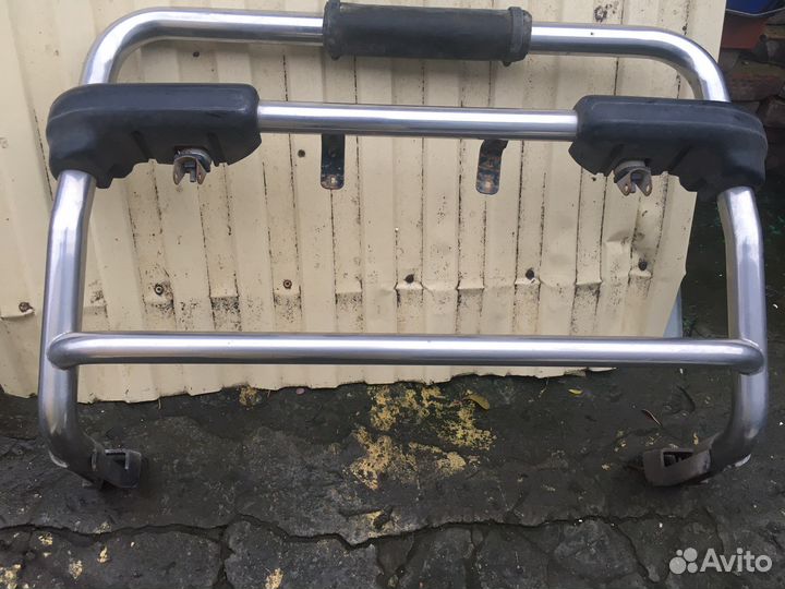 Передняя защита бампера на Хонду