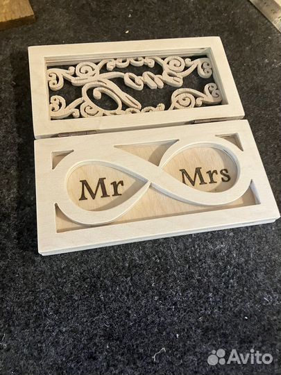 Коробочка для свадебных колец