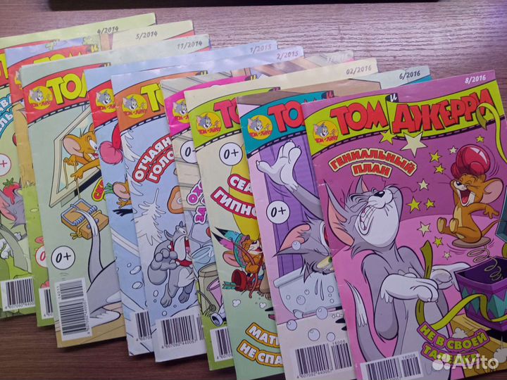 Комиксы том и джерри