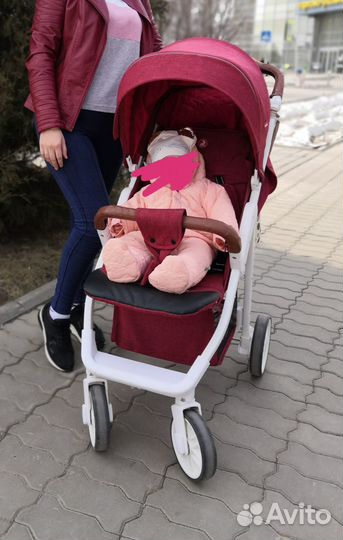 Коляска carrello echo универсальная,стильная