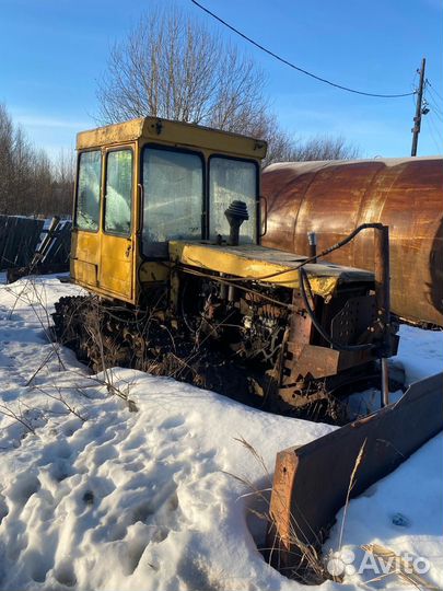 Трактор ВТЗ ДТ-75 с КУН, 1990