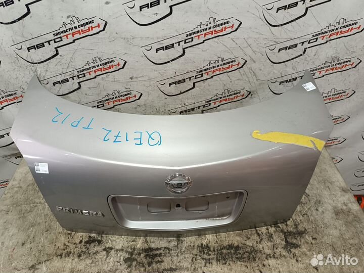 Крышка багажника nissan primera HP12 QP12 RP12 TNP12 TP12 H4300AU0AA серебро, KY0 QE172