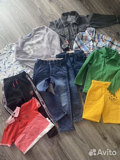 Пакет фирменных вещей на мальчика 104-110