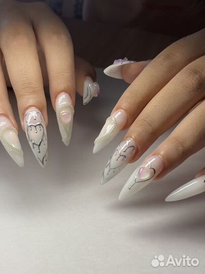 Маникюр и наращивание ногтей девушкам 11-18 лет