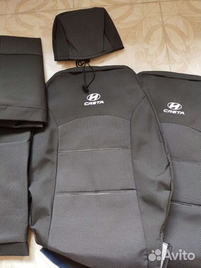 Чехлы на Хендай Крета, Акцент, Солярис Новые