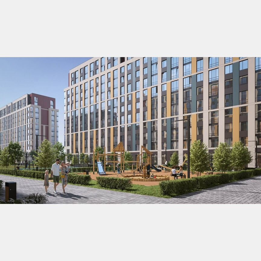 1-к. квартира, 33,6 м², 5/12 эт.
