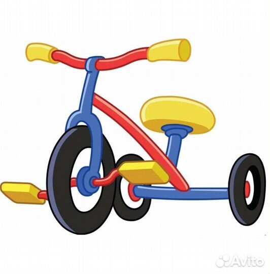 Велосипед детский 3х колесный