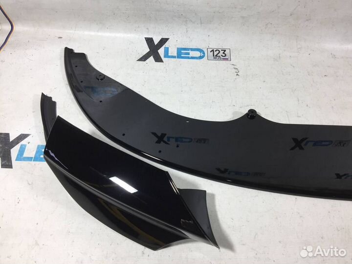 Губа сплиттер на передний бампер BMW F10 M5