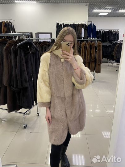 Шуба норковая новая