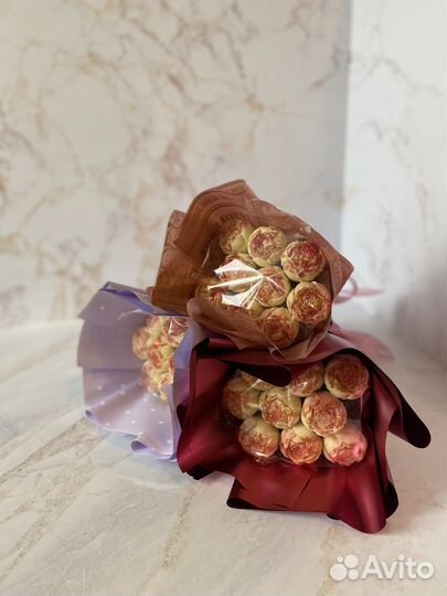 Шоколадные пионы