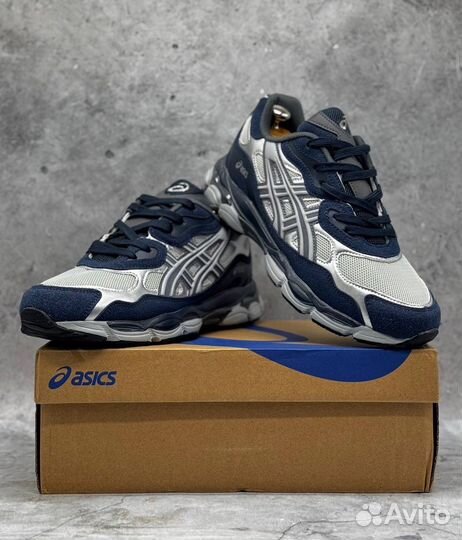 Кроссовки asics urban core синие