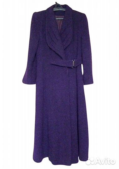 Пальто демисезон 50 фиолетовое Lanicka
