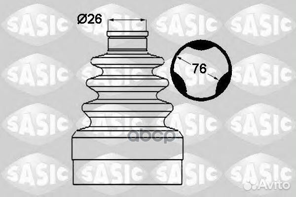 Пыльник ШРУСа renault laguna III пер.внутр